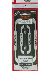 Resim Kapı Eşik Nikelaj Mazda 4'lü Set 