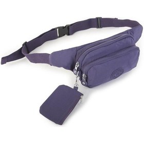 Resim Nas Bag Kadın Bel Ve Body Bag Koyu Mor Koyu Mor 