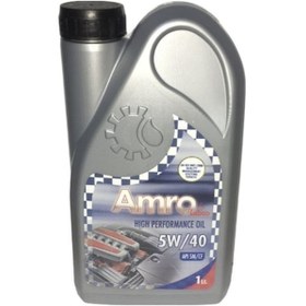 Resim Amro 5W-40 Tam Sentetik Motor Yağı 1 L 