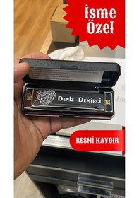 Resim İsme Özel Mızıka Harmonika 