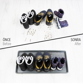 Resim 2 li Pratik Ayakkabılık Seti (1 Er Ayakkabı Tepsisi , Kerata ) 