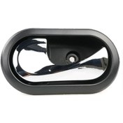 Resim Renault Logan Duster İçin Kromlu Sol İç Sol Veya Sağ Yan Kapı Kolu 