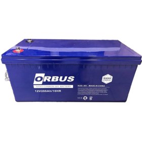 Resim ORBUS 12v 200ah Carbon Jel Akü - 2 Yıl Garantili 