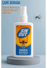 Resim Sinout - Sinek Kovucu Vücut Spreyi 100 Ml 
