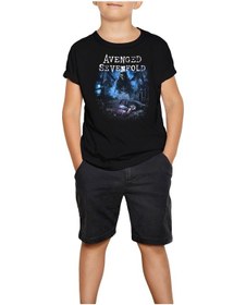 Resim Avenged Sevenfold Nightmare Siyah Çocuk Tişört Beyaz 
