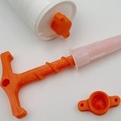 Resim Taşınabilir Minimalist Tasarımlı Sızdırmazlık Kapağı ve Sızdırmazlık Tabancası Nozulu, Değiştirilebilir Kapak. Yapıştırıcı Kurumasını Önler, Tıkanıklık ve Kalıntıyı Temizler - DIY Ev Renovasyon Projeleri İçin 