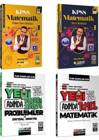 Resim Yediiklim Yedi Adımda Temel Matematik+problemler Ve Sayısal Mantık+konu+soru Bankası 
