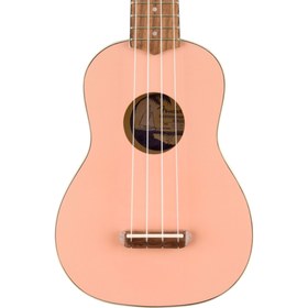 Resim Fender Venice Soprano Ukulele - Shell Pink 