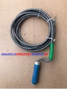 Resim Kalin Çelik Lavabo Wc Açici Tel Banyo Borusu Gider Açma Teli 10Mt 