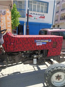 Resim Karadağ Traktör Kılıfları New Holland 70-56 S Kamuflaj Traktör Kaporta Kılıfı 