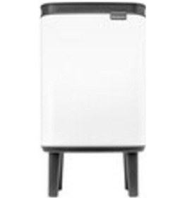 Resim Brabantia Beyaz Ayaklı Çöp Kutusu 4l Siyah 