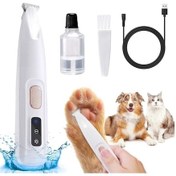 Resim Pet Micro Precision Trimmer, 2024 Yeni Yükseltme Led Işıklı Köpek Pençesi Düzeltici, Sessiz Evcil Hayvan Tüyü Düzeltici, Su Geçirmez Evcil Hayvan Tıraş Makinesi 