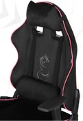 Resim XMAX / Rio Balerion Terletmez Kadife Kumaş Siyah Gaming Oyuncu Koltuğu / 120 Kg Taşır 
