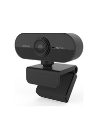 Resim Lemestar 1080p Usb Web Kamerası Mikrofonlu Dizüstü Web Kamerası Çevrimiçi Öğretim Konfera Siyah 