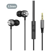 Resim Siyah 3,5 Mm Usb Type C Kulaklıklar Hifi Stereo Surround Ses Kulak İçi 3.5mm Kablolu Müzik Kulaklıkları Galaxy S24 S23 S22 Ultra İphone 15 Pro Max 
