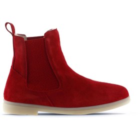 Resim Bueno Shoes Kırmızı Süet Kadın Düz Bot 01wt3300 