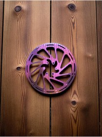 Resim ovela 180mm Elektrikli Scooter ve Bisiklet Uyumlu Fren Diski Rainbow 