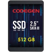 Resim CODEGEN 512gb Cdg-512gb-ssd25 560- 500mb/s Ssd Sata-3 Disk 