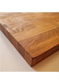 Resim 30 X 40 Ahşap Tezgah Üstü Kesme Tahtası - Et Kesme Tahtası- Trend Kesme Tahtası - Doğrama Tahtası A Ahşap 