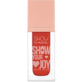 Resim Pastel Show Your Joy Liquid Blush - Likit Allık No: 52 