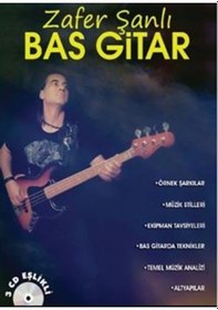 Resim Bas Gitar - Zafer Şanlı - Porte Müzik Eğitim Yayınları 