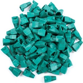 Resim RJ45 Cat5 Cat6 Kılıf (100 Adet) - Yeşil 