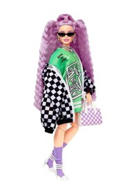 Resim Barbie Extra Spor Ceketli Bebek HHN10 