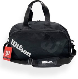 Resim Wilson Spor Çantası Siyah Renk Spor Seyahat Çantası 