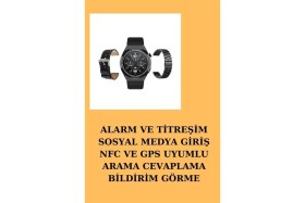 Resim Tios Shop Krm Ucuz Kaliteli Akıllı Saat ve Powerbank Bluetooth Kulaklık 5.1 Stereo Anc Özelliği Krm 