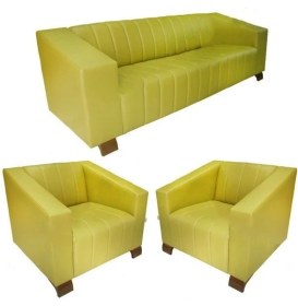 Resim Koltuk Stilim C-965 Üçlü Ofis Koltuk Takımı 