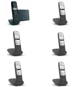 Resim GIGASET Analog & Ip 6 Dahili Dect Telsiz Kablosuz Telefon Santrali 