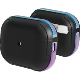Resim Airpods Pro 2 (2.nesil) Moa8 Armor Kılıf Rainbow 