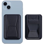 Resim CRD-03 Magnetic Standlı Kartlık Siyah 