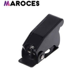 Resim Ic-161B Toggle Switch Emniyet Kapağı 12Mm İçin Siyah 50 Adet N11.131 