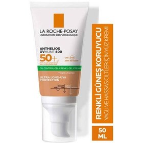 Resim La Roche Posay Anthelios XL SPF 50+ Tinted Yağlı ve Karma Ciltler İçin Renkli Yüz Güneş Kremi 50 ml 