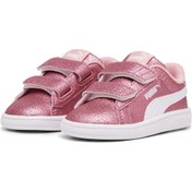 Resim Puma 39468801 Smash 3.0 Glit Glam V In Kız Bebek Günlük Spor Ayakkabı Renkli Çok Renkli 
