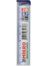 Resim MIKRO CETVELLI MIN KALEM UCU 07 2B 75MM 