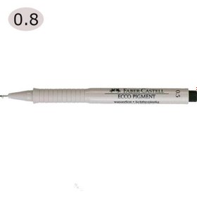 Resim Faber-Castell Çizim Kalemi Ecco Pigment 0.8 MM Siyah 16 68 99 