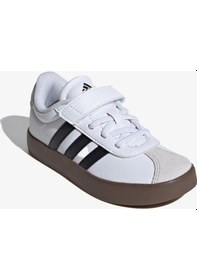 Resim Adidas Vl Court 3.0 Skateboarding Çocuk Beyaz Sneaker Id9155 Beyaz 