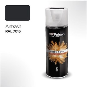 Resim Polisan Akrilik Antrasit Sprey Boya 400 ML - RAL 7016 