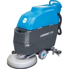Resim Labomat 55 B Arkadan İtmeli Akülü Zemin Temizleme Makinesi 
