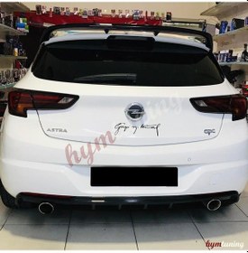 Resim Opel Astra K Difüzör Çıkışsız Parlak Siyah. Abs Plastik 