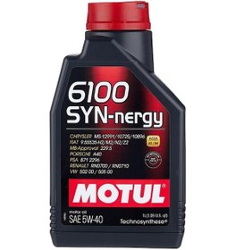 Resim Motul 6100 Syn-Nergy 5W-40 Technosynthese Motor Yağı 1 L 