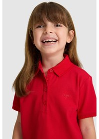 Resim U.s. Polo Assn. Kız Çocuk Kırmızı Tişört Basic 50328218-vr030 Kirmizi 