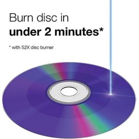 Resim Storemax Cd-Rw 700MB 4X-12X Yeniden Yazılabilir Boş Medya - Ince Mücevher Kılıflarında 10 Disk, Gümüş 