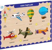 Resim CAAHS-3202 CA GAMES AHŞAP HAVA TAŞITLARI BUL-TAK 