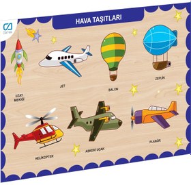 Resim CAAHS-3202 CA GAMES AHŞAP HAVA TAŞITLARI BUL-TAK 