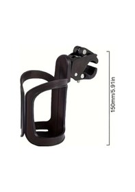 Resim Xuweiwei Siyah Güvenli Ayarlanabilir Çaydanlık Tutucu Dayanıklı Bisiklet Bardak Tutucu Siyah 