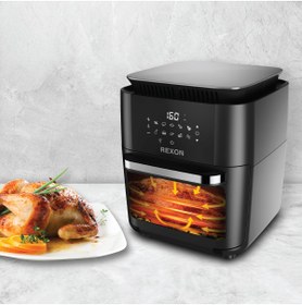 Resim Rexon XXL AIR FRYER SİYAH 12 Litre 