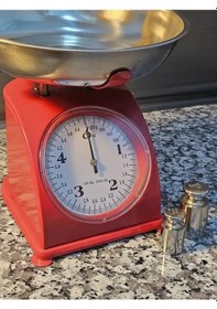 Resim 5 Kg Retro Nostalji Mutfak Tartısı Analog Terazi Lisinya 